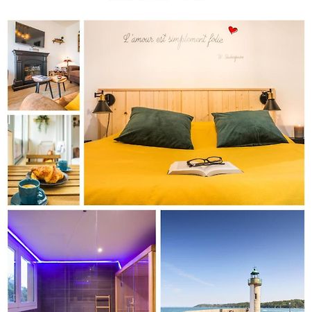 Escapade En Bord De Mer Avec Sauna Et Spa Prives Binic Luaran gambar